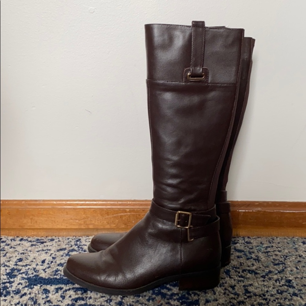 SoleMani Gabi Slim Leather Boots